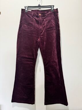 GAP Flare Jeans in Dark Maroon | Size 29 | EUC